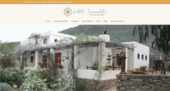 Desktop Screenshot of littlesamadhi.co.za